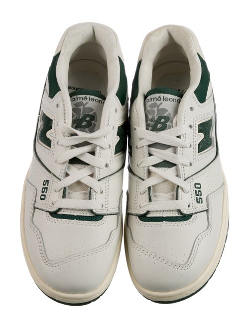 Aimé Leon Dore x New Balance Leather Graphic Print Sneakers