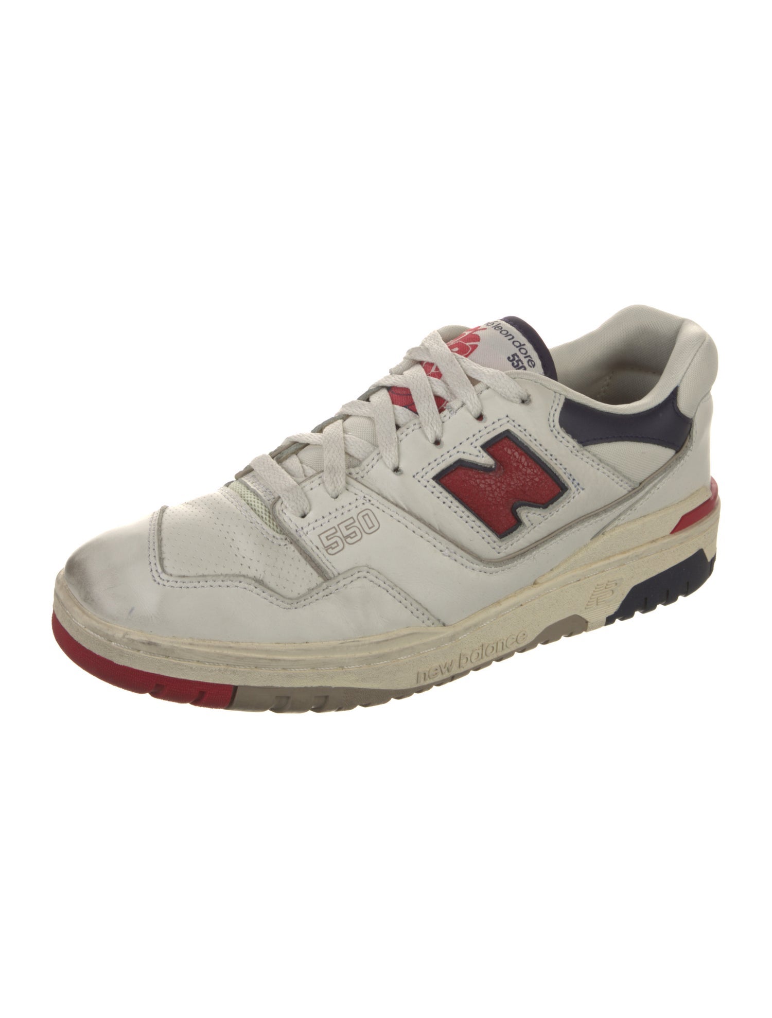 Aimé Leon Dore x New Balance Leather Athletic Sneakers