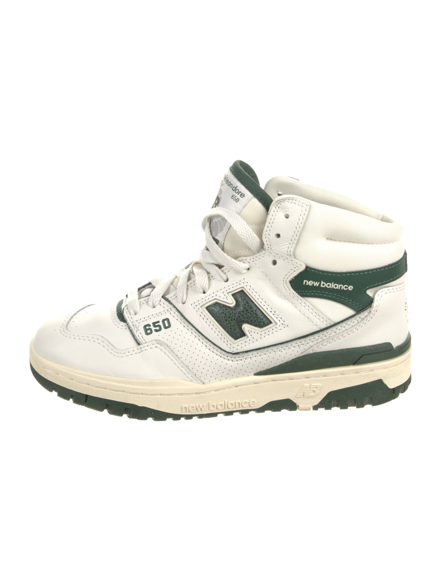 Aimé Leon Dore x New Balance Leather Colorblock Pattern Sneakers