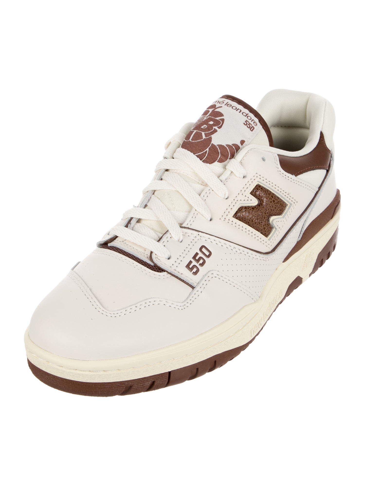 Aimé Leon Dore x New Balance Leather Printed Sneakers