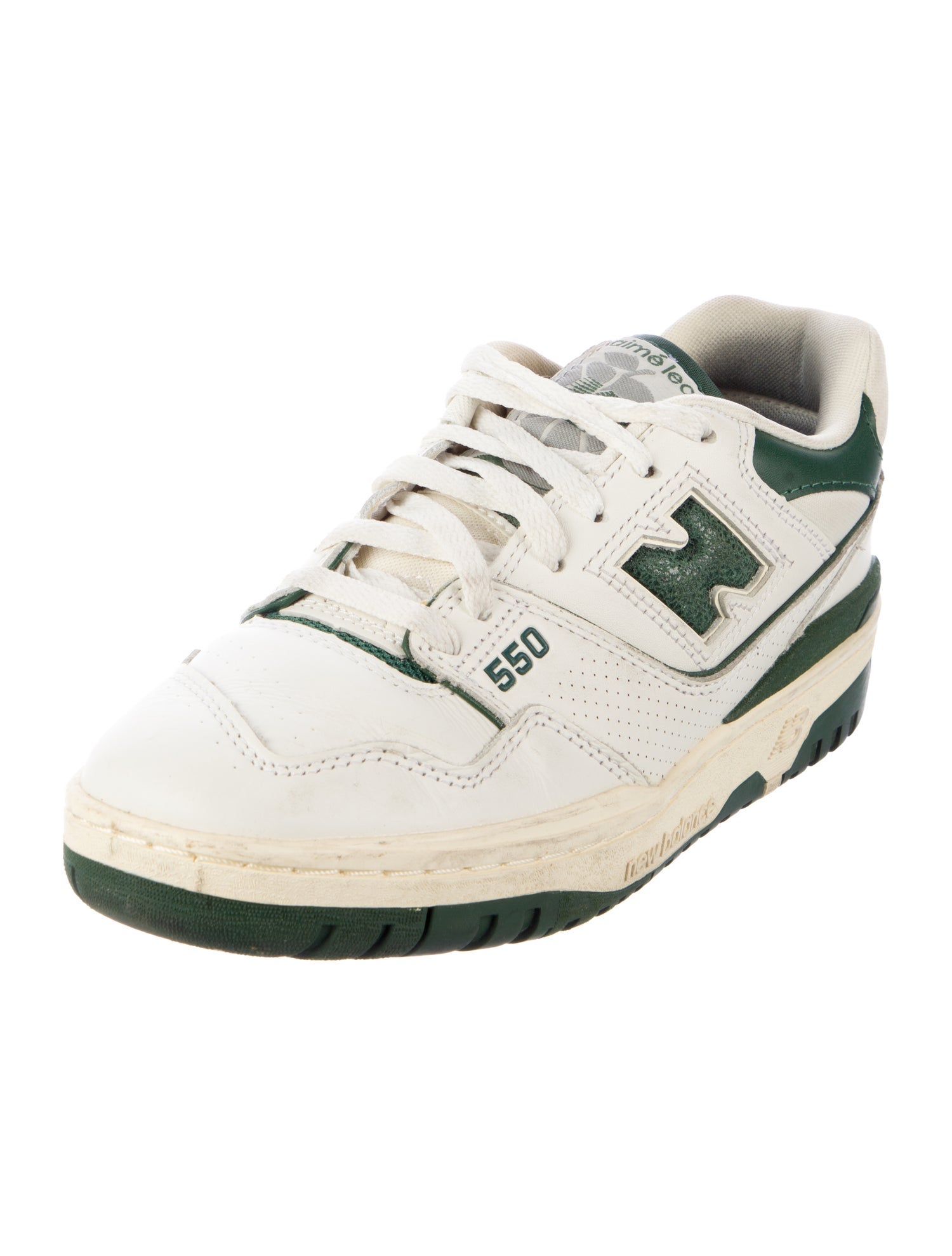 Aimé Leon Dore x New Balance Leather Printed Athletic Sneakers