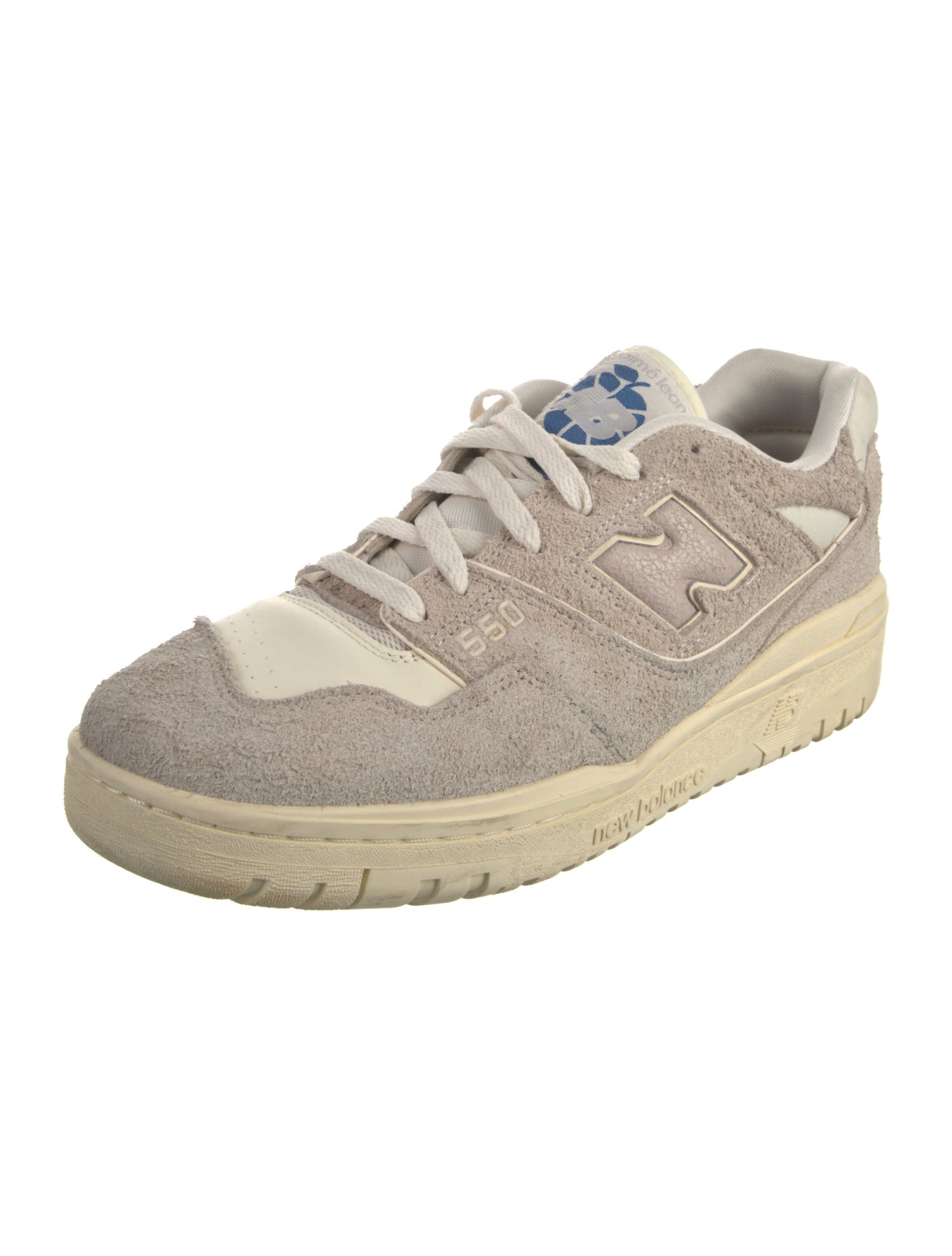 Aimé Leon Dore x New Balance Suede Colorblock Pattern Sneakers