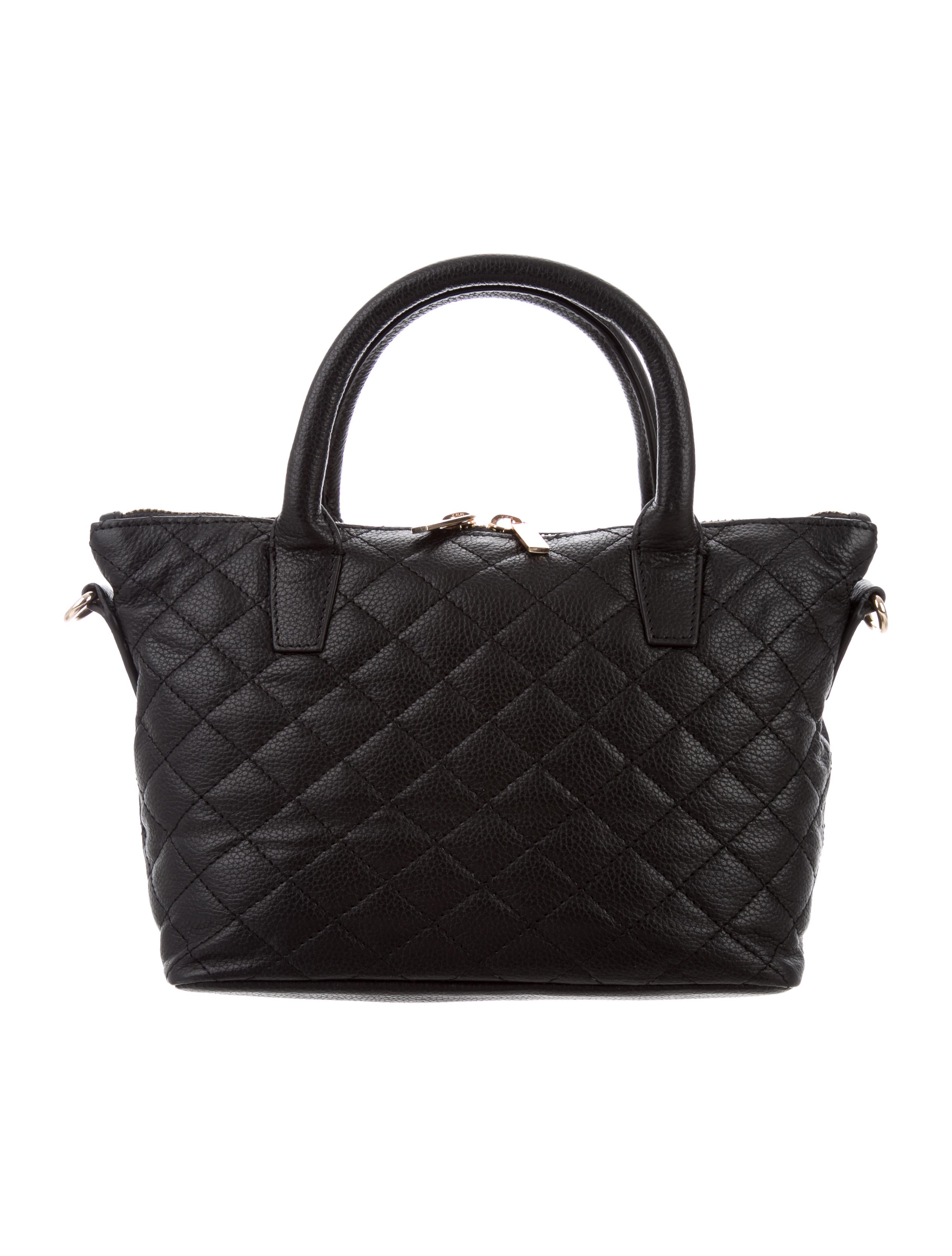 Barney S New York Quilted Leather Bag Handbags Wbany21567 The Quilted Leather Bag