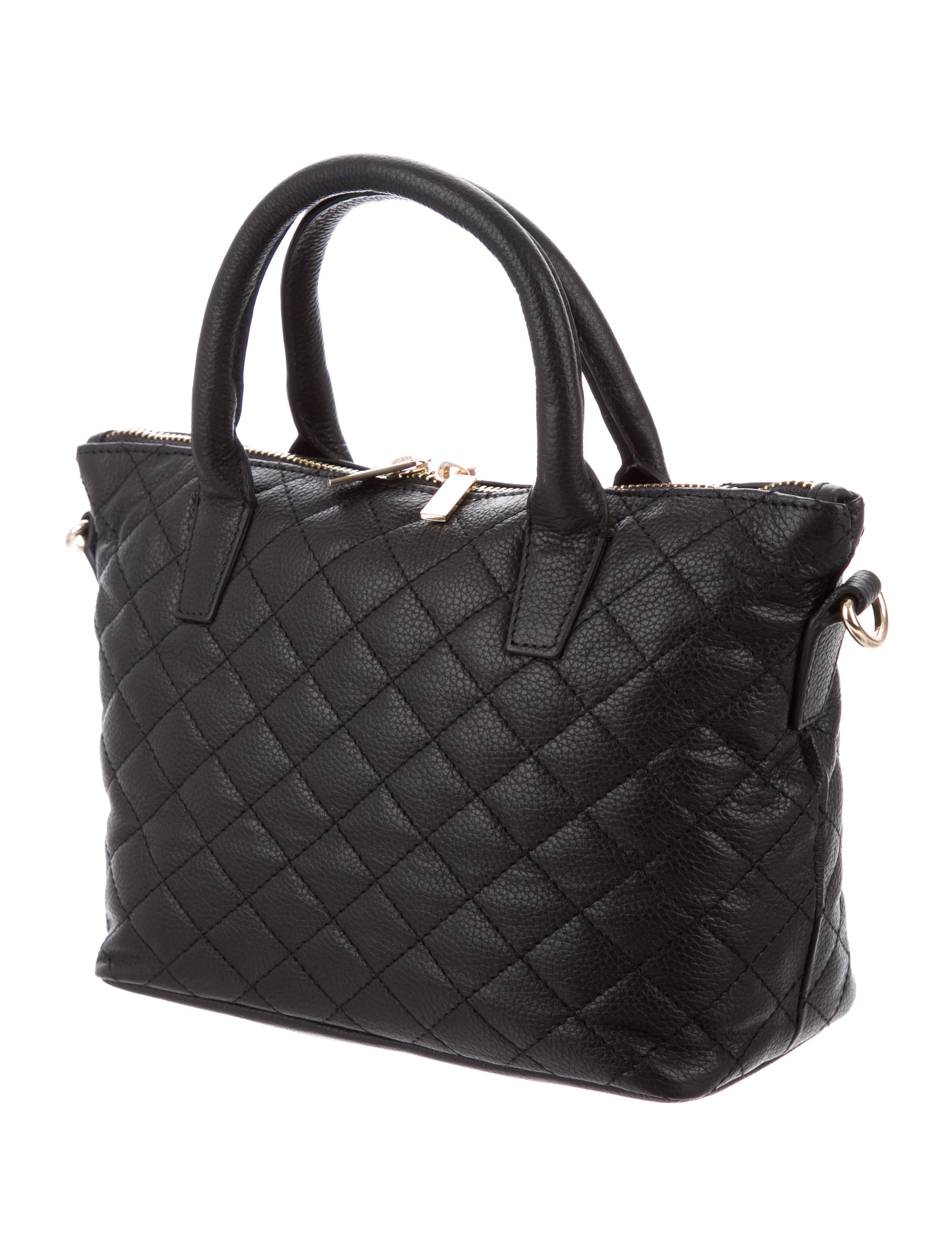 Barney S New York Quilted Leather Bag Handbags Wbany21567 The Quilted Leather Bag
