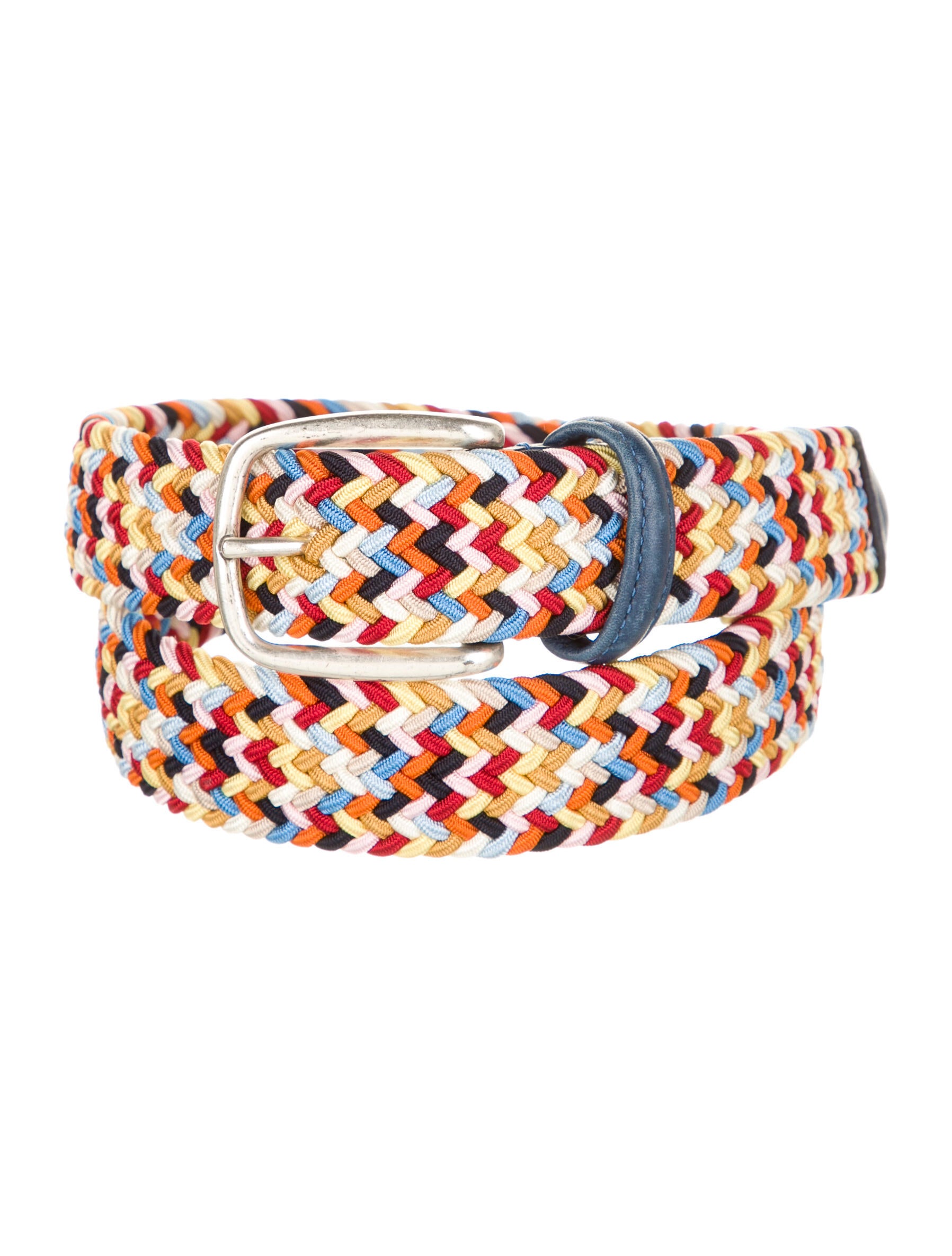 Barney's New York Woven Rope Belt