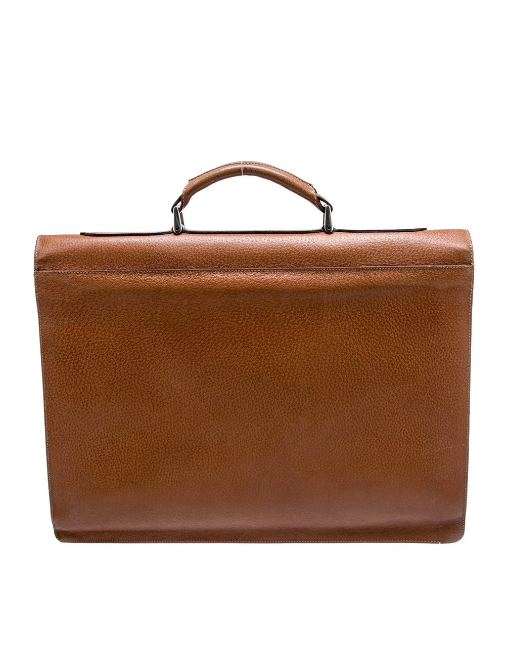 Barney's New York Leather Briefcase Brown Briefcases, Bags