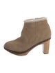 Barney's New York Suede Studded Accents Boots