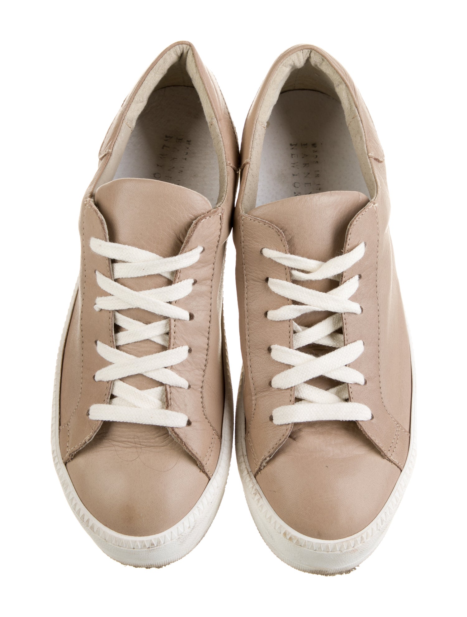 Barney's New York Leather Sneakers