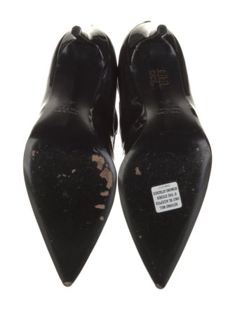 Barney's New York Patent Leather Sock Boots