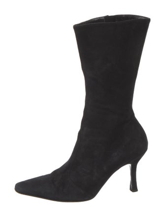 Barney's New York Suede Sock Boots