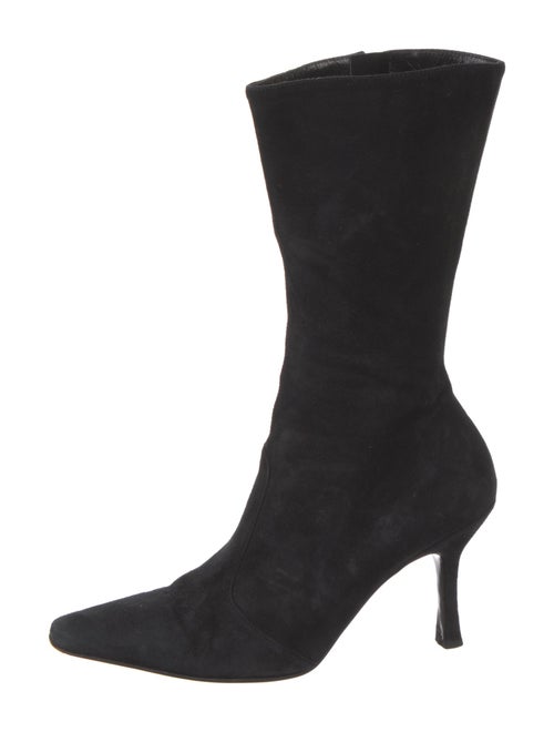 Barney's New York Suede Sock Boots