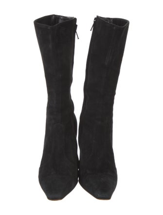 Barney's New York Suede Sock Boots