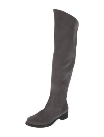 Barney's New York Suede Riding Boots