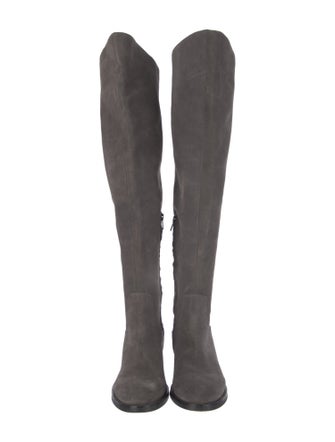 Barney's New York Suede Riding Boots