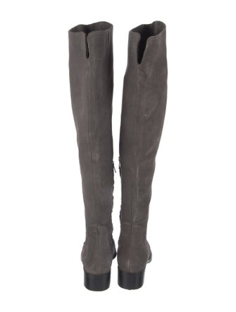 Barney's New York Suede Riding Boots