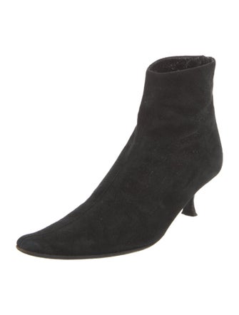 Barney's New York Suede Sock Boots