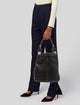 Barney's New York Leather Top Handle Bag