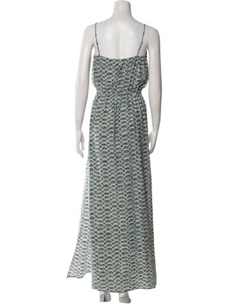 Barney's New York Silk Long Dress