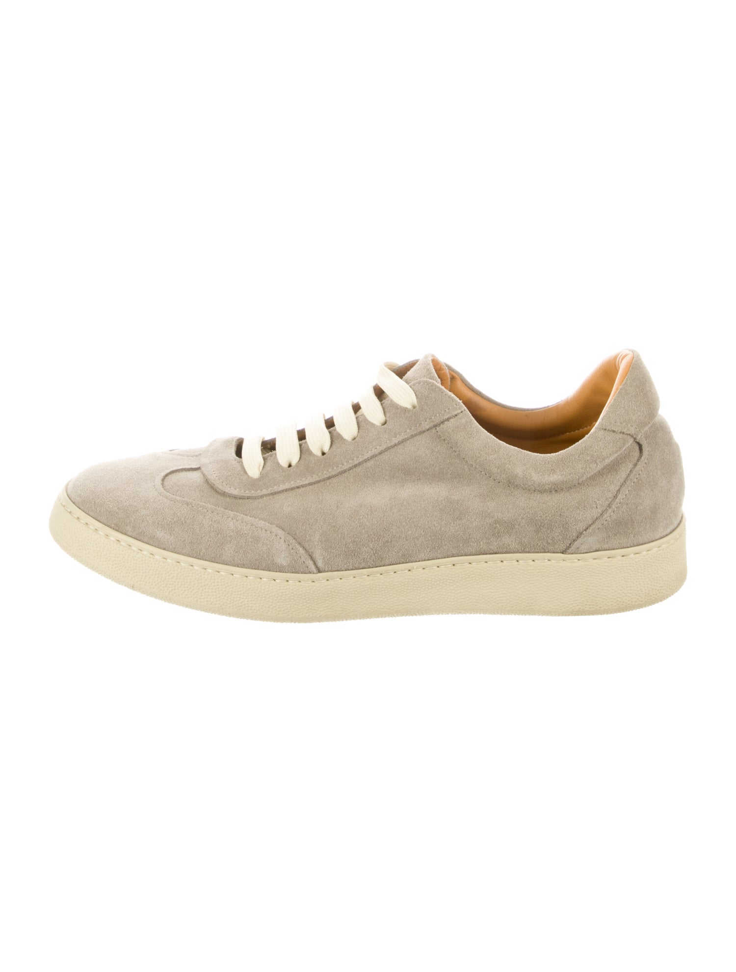 Barney's New York Suede Leather Trim Embellishment Sneakers