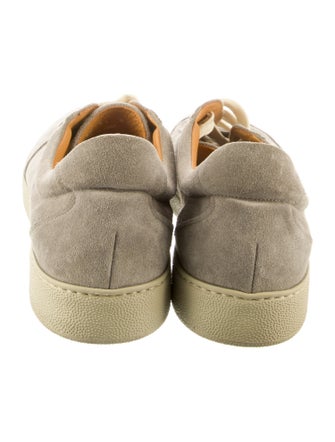 Barney's New York Suede Leather Trim Embellishment Sneakers