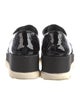 Barney's New York Patent Leather Lasercut Accents Oxfords