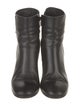 Barney's New York Leather Chain-Link Accents Boots