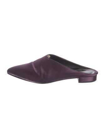 Barney's New York Satin Mules
