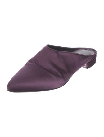 Barney's New York Satin Mules