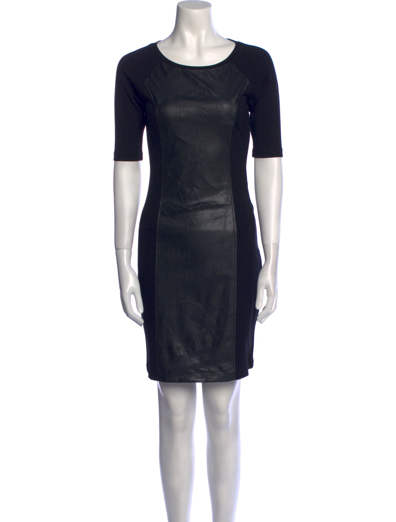 Barney's New York Scoop Neck Mini Dress