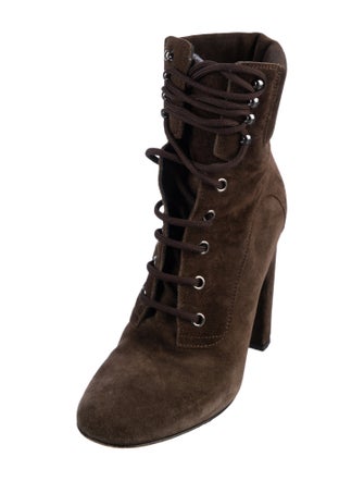 Barney's New York Suede Lace-Up Boots