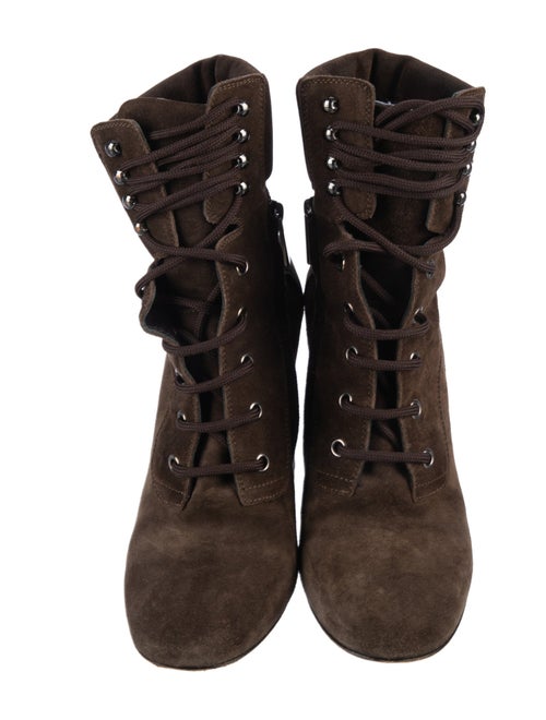 Barney's New York Suede Lace-Up Boots