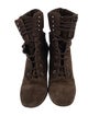 Barney's New York Suede Lace-Up Boots