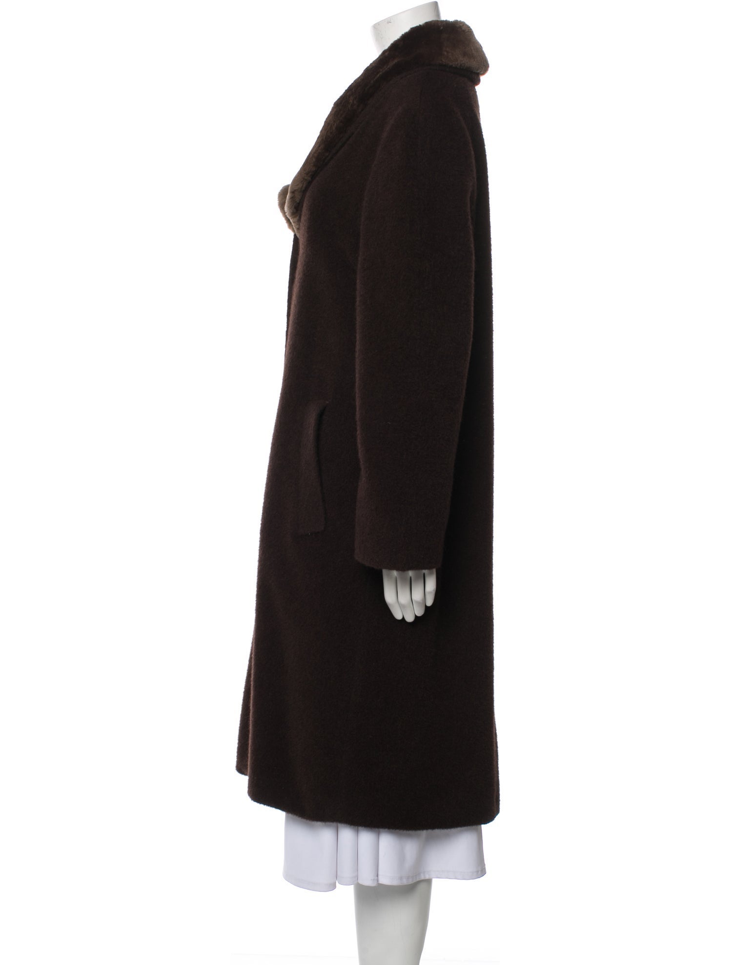 Barney's New York Alpaca Coat