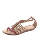 Barney's New York Leather Gladiator Sandals