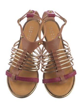 Barney's New York Leather Gladiator Sandals