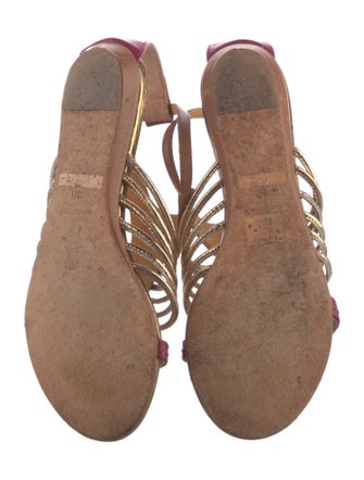 Barney's New York Leather Gladiator Sandals