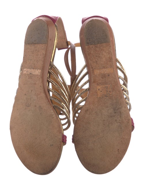 Barney's New York Leather Gladiator Sandals