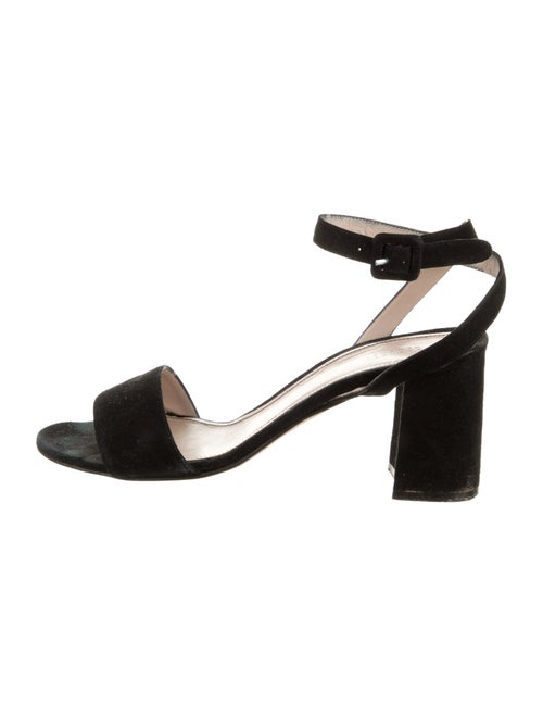 Barney's New York Suede T-Strap Sandals