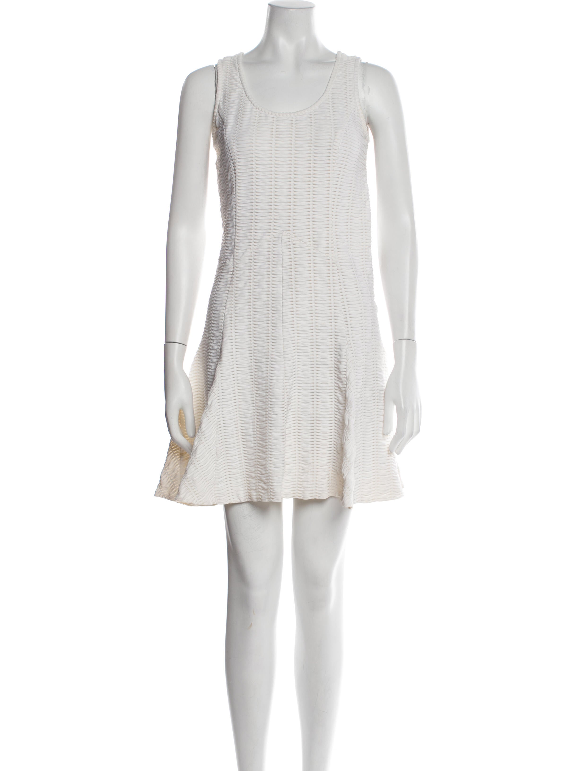 Rag & Bone Scoop Neck Mini Dress