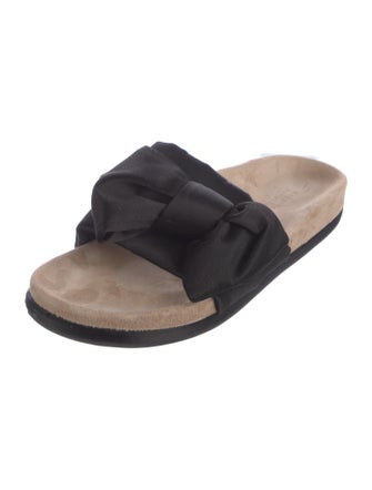 Barney's New York Satin Slides