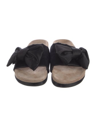 Barney's New York Satin Slides
