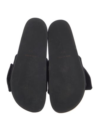 Barney's New York Satin Slides