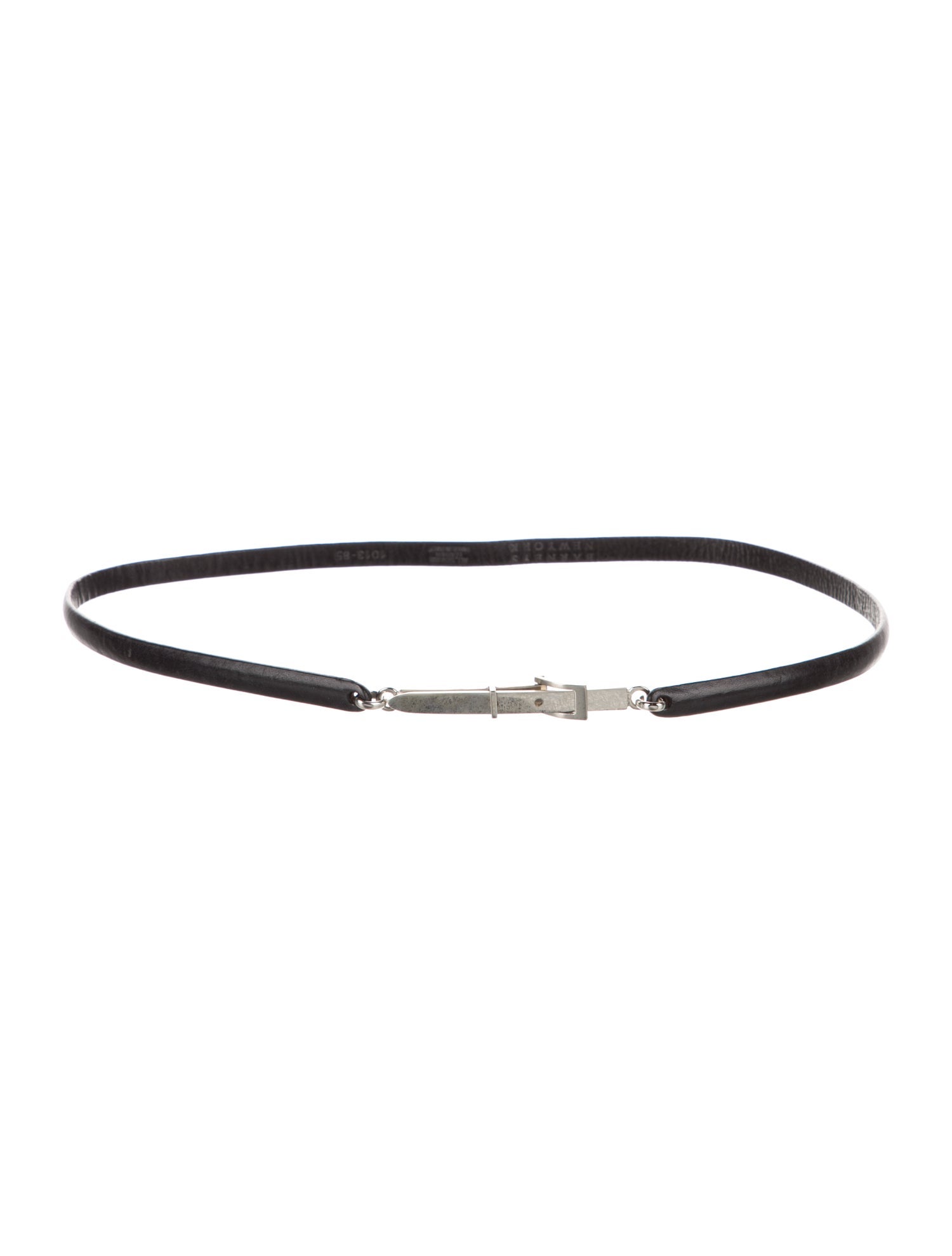 Barney's New York Skinny Leather Waist Belt