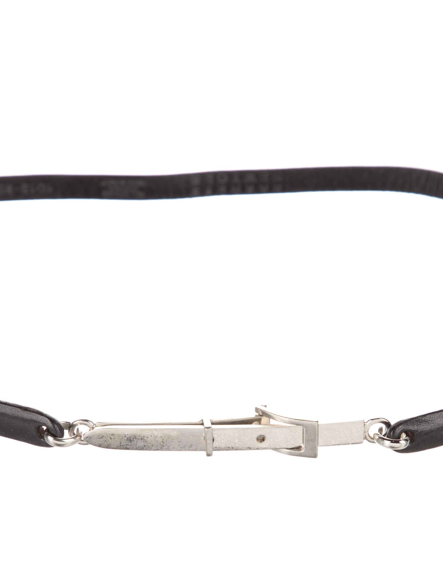 Barney's New York Skinny Leather Waist Belt