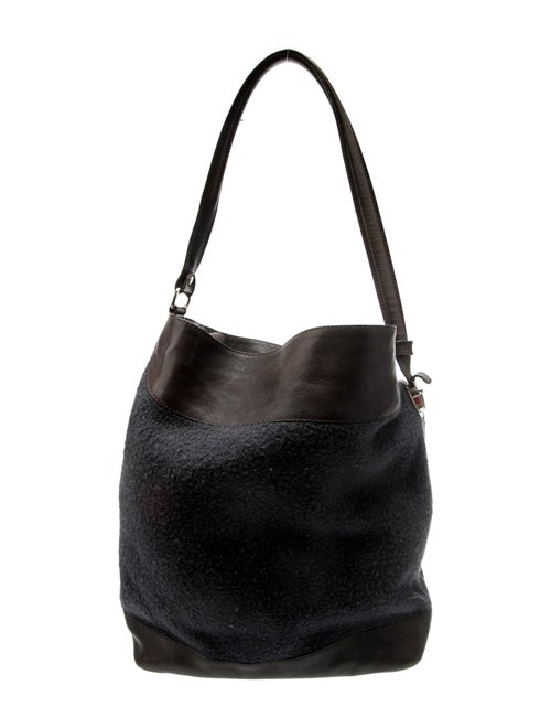 Barney's New York Leather Shoulder Bag