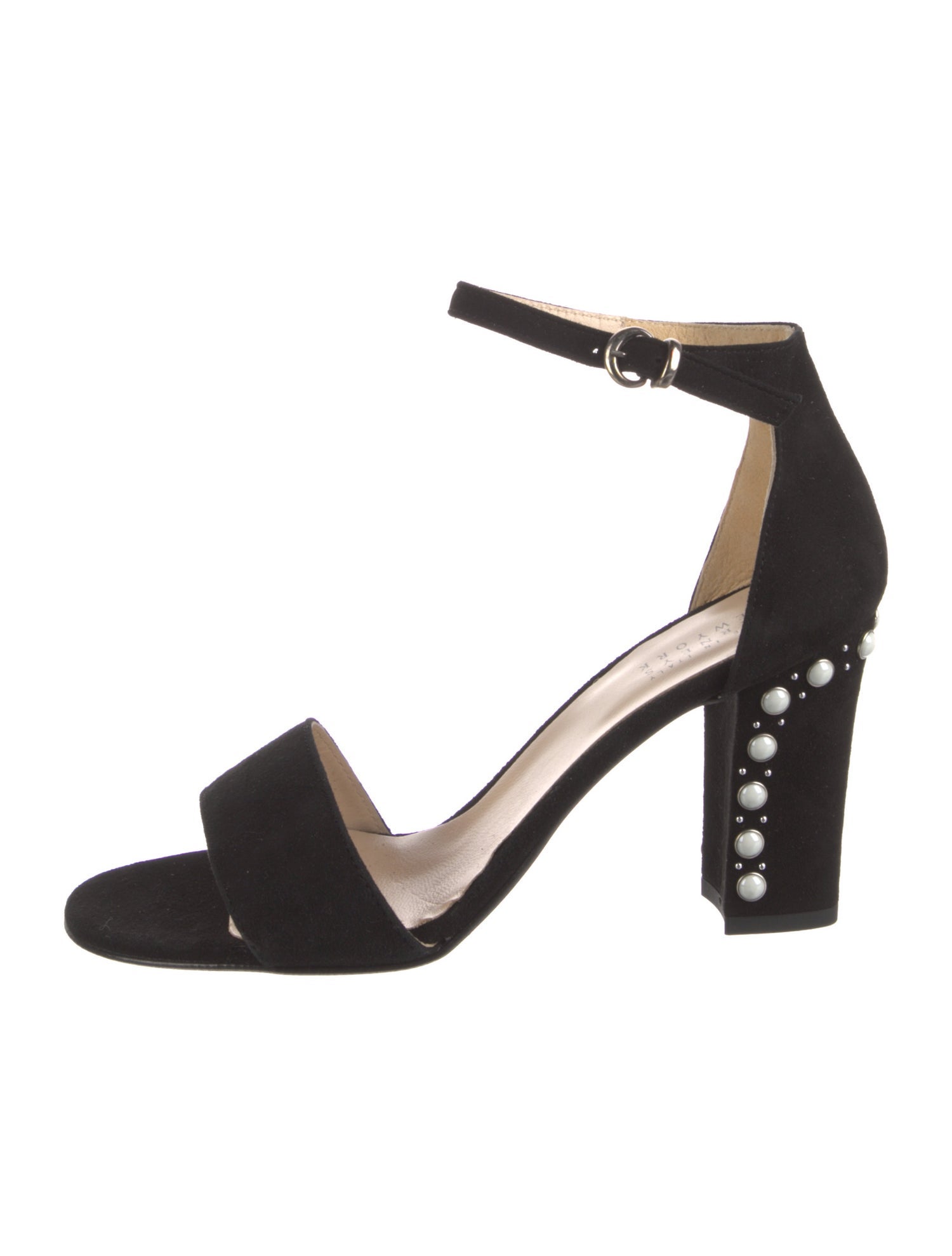 Barney's New York Suede Studded Accents Sandals