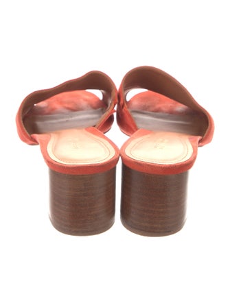 Barney's New York Suede Slides