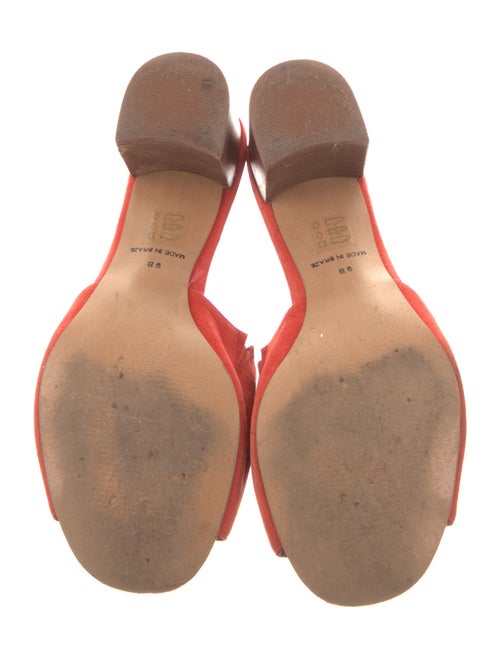 Barney's New York Suede Slides