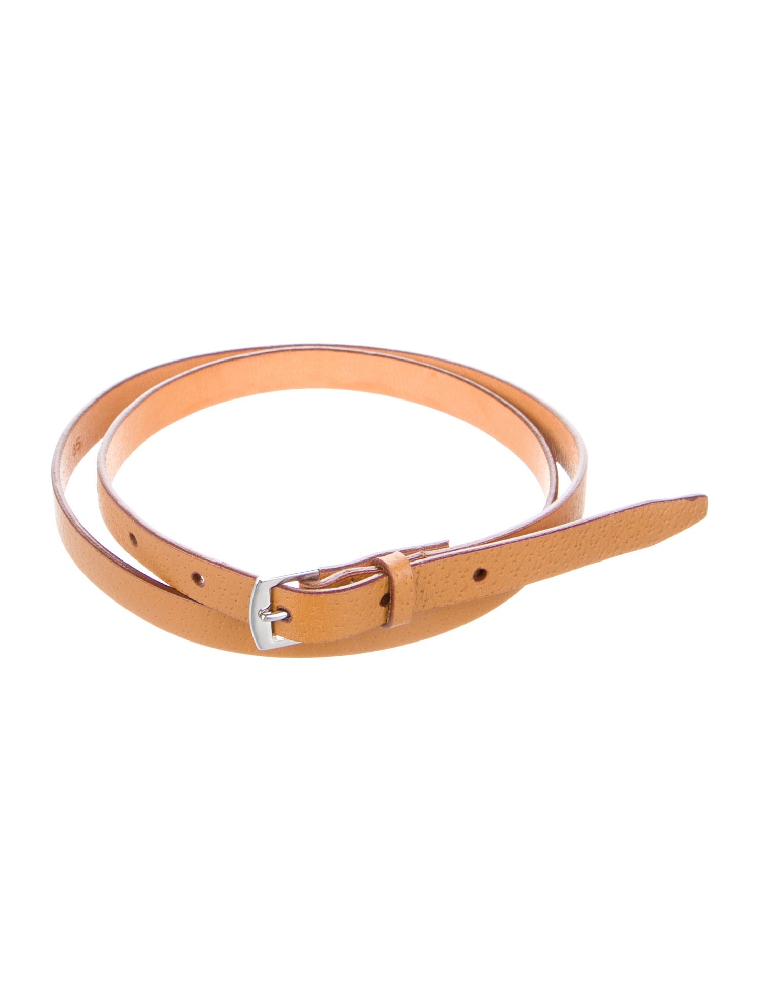 Barney's New York Skinny Canvas Waist Belt