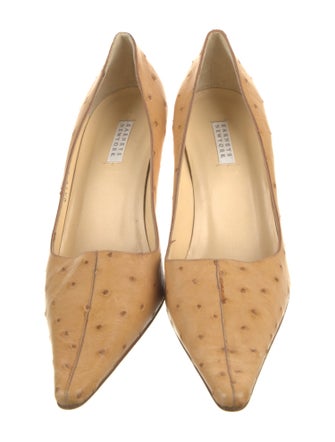Barney's New York Leather Pumps